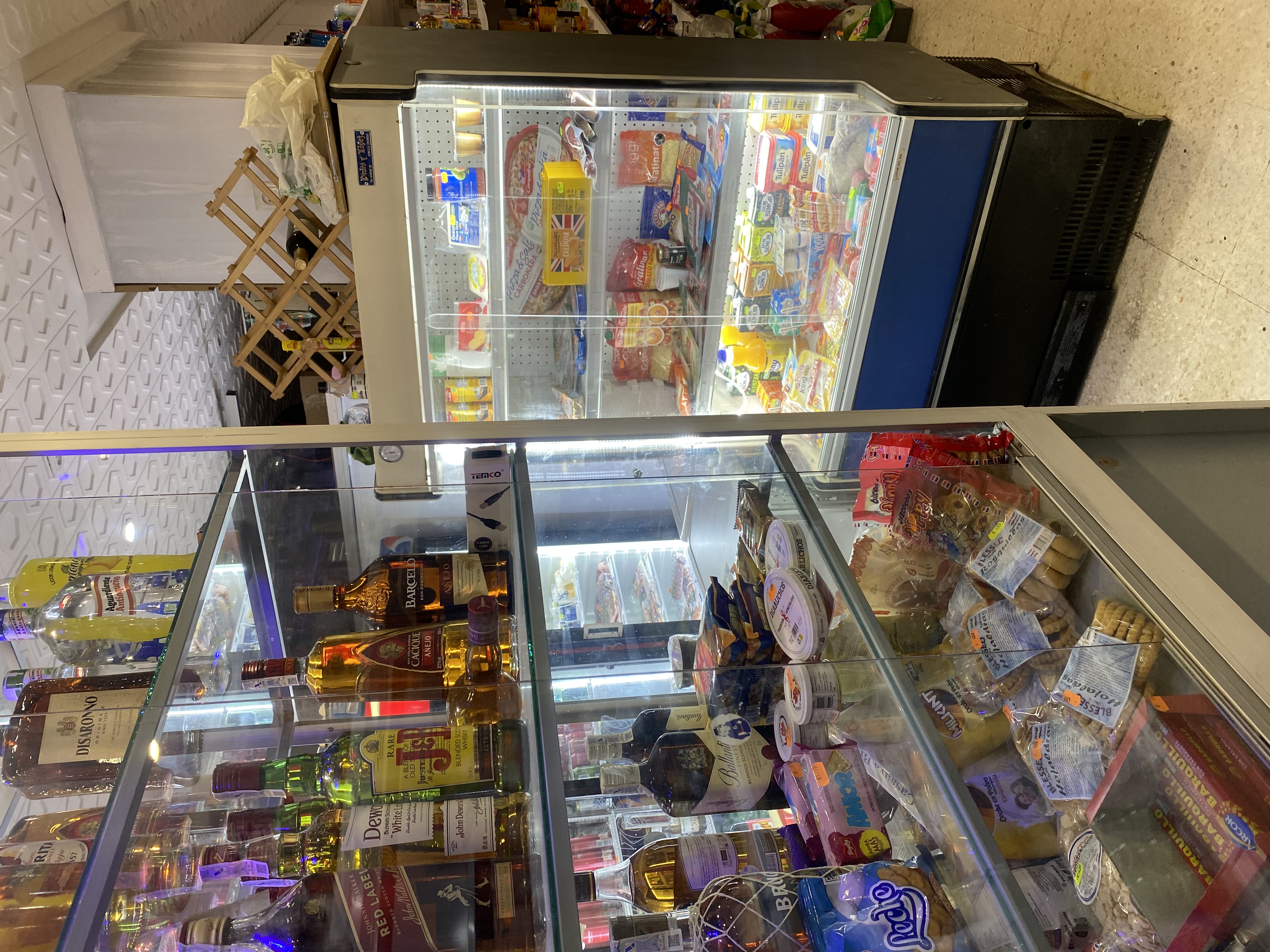 Interior de la tienda
