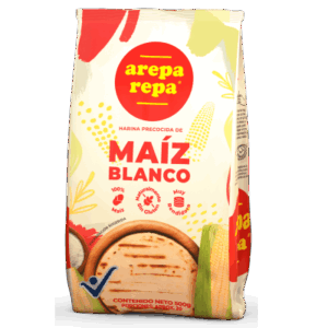 Harina de Maiz Blanco Arepa Repa 1Kg