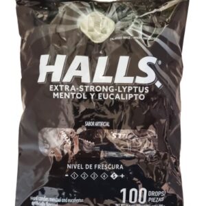 Caramelos Halls Negros