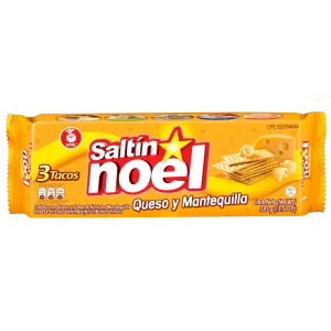 Galleta Saltín Queso y Mantequilla Noel 385g