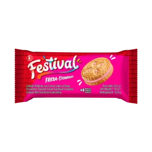 Galletas Festival Fresa 403g