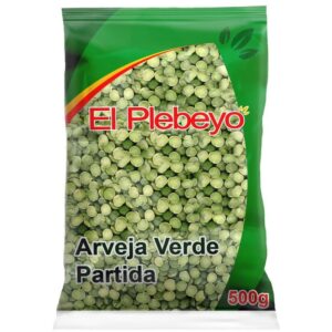 Arveja Verde Partida El Plebeyo 500g