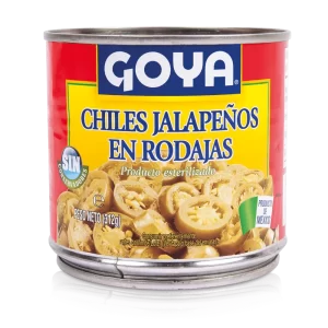 Chile Jalapeño Rodajas Goya 312g