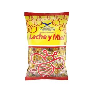 Caramelos Duros Leche y Miel La Universal 500g