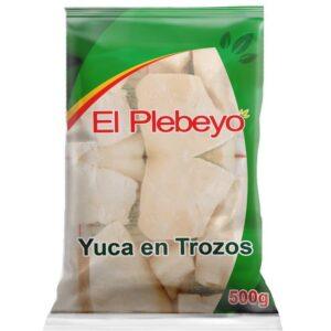 Yuca Congelada El Plebeyo 500g