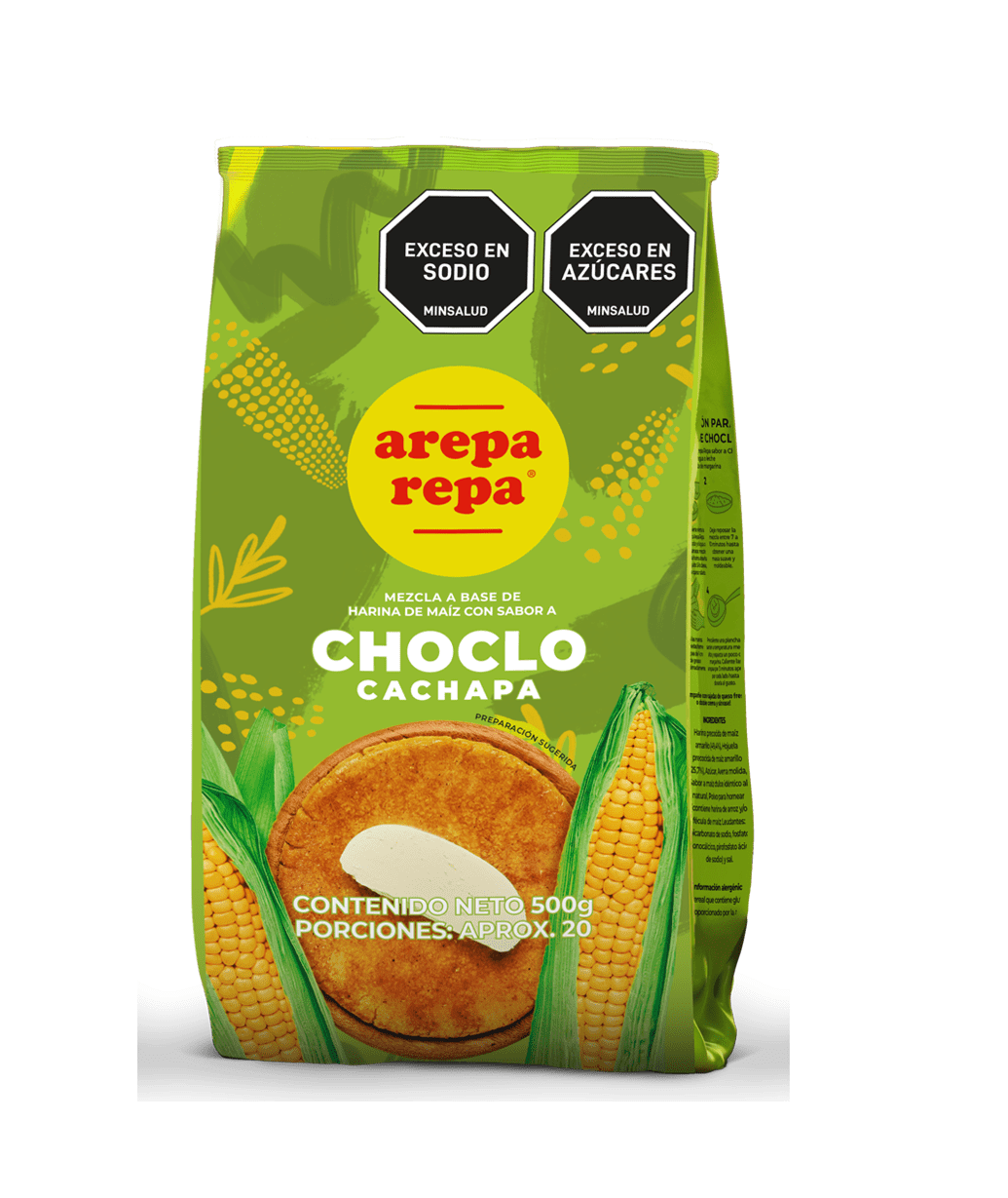 Harina de Maiz Dulce Arepa Repa (1Kg. Paq. 20 Unds.)