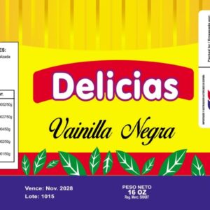 Vainilla Negra Delicias (473mg)