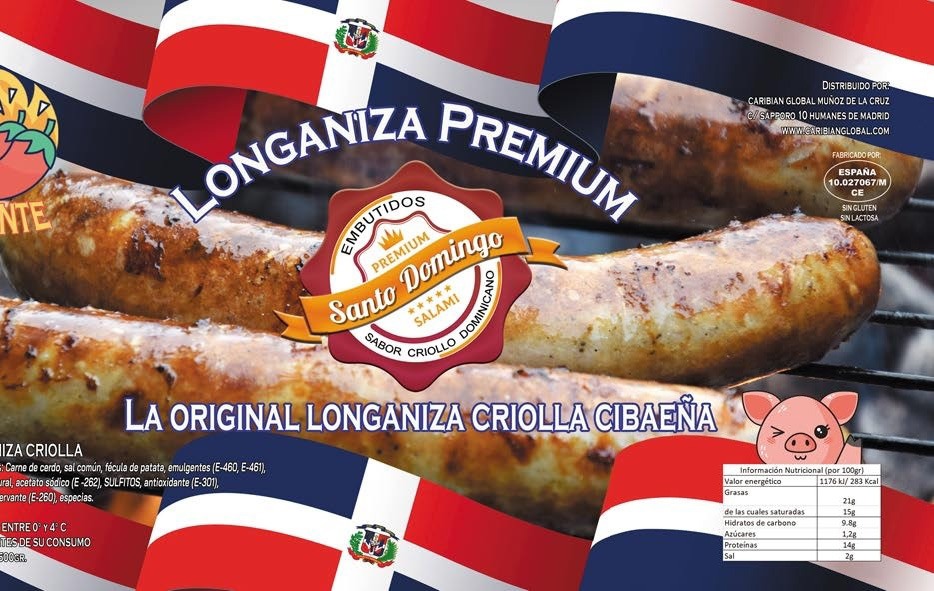 Longaniza Santo Domingo (500gr)