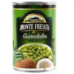 Gandules Verdes con Coco Monte Fresco