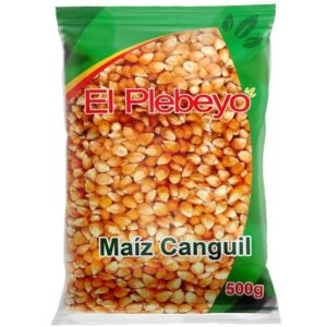 Maíz Canguil El Plebeyo (500gr. Paq. 30 Unds.)