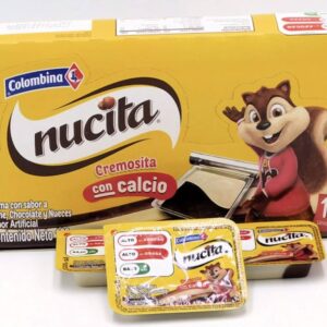 Nucita Colombina (168gr Paq. 12 unds.)