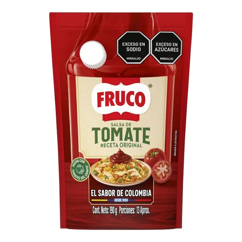 Salsa de Tomate FRUCO (400gr.)