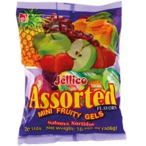 Gelatina Surtida Jellico (306gr Paq. 20 unds.)