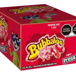 Bubbaloo Fresa Adams