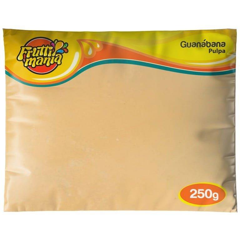 Pulpa de Fruta Guanábana Fruttimania (250gr.)